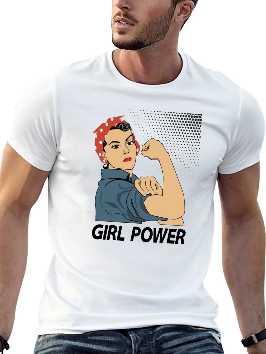 Girl Power Rosie the Riveter T-Shirt
