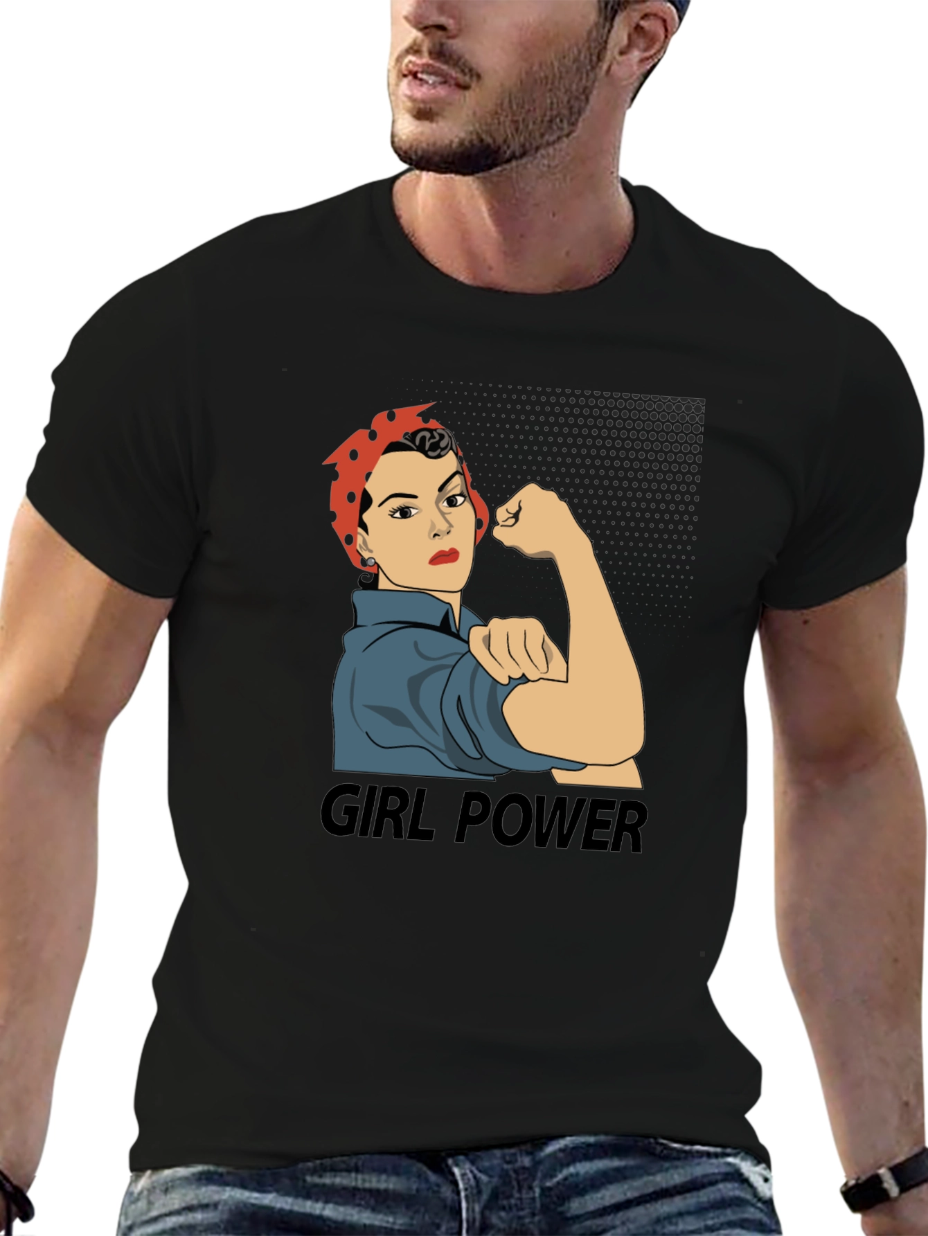 Girl Power Rosie the Riveter T-Shirt