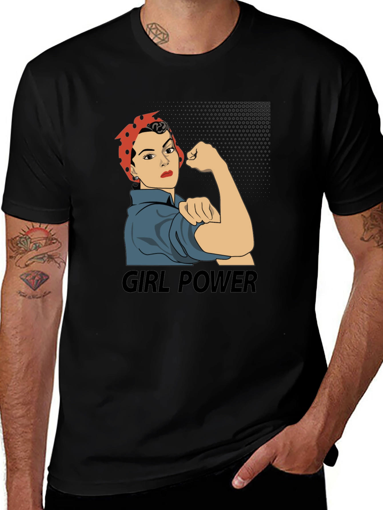 Girl Power Rosie the Riveter T-Shirt