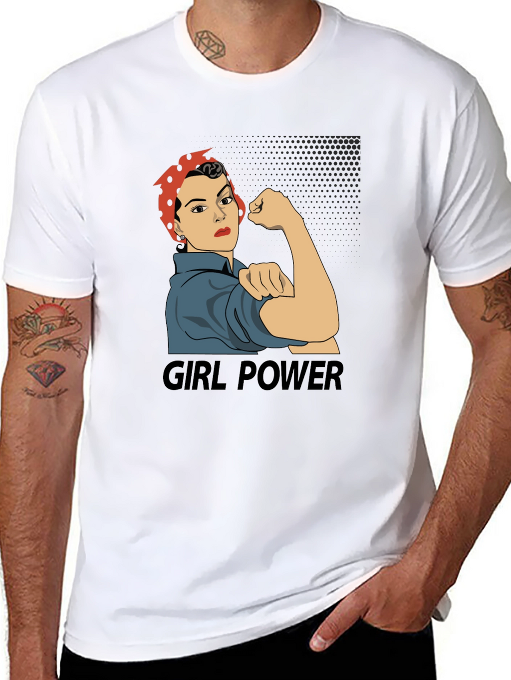 Girl Power Rosie the Riveter T-Shirt