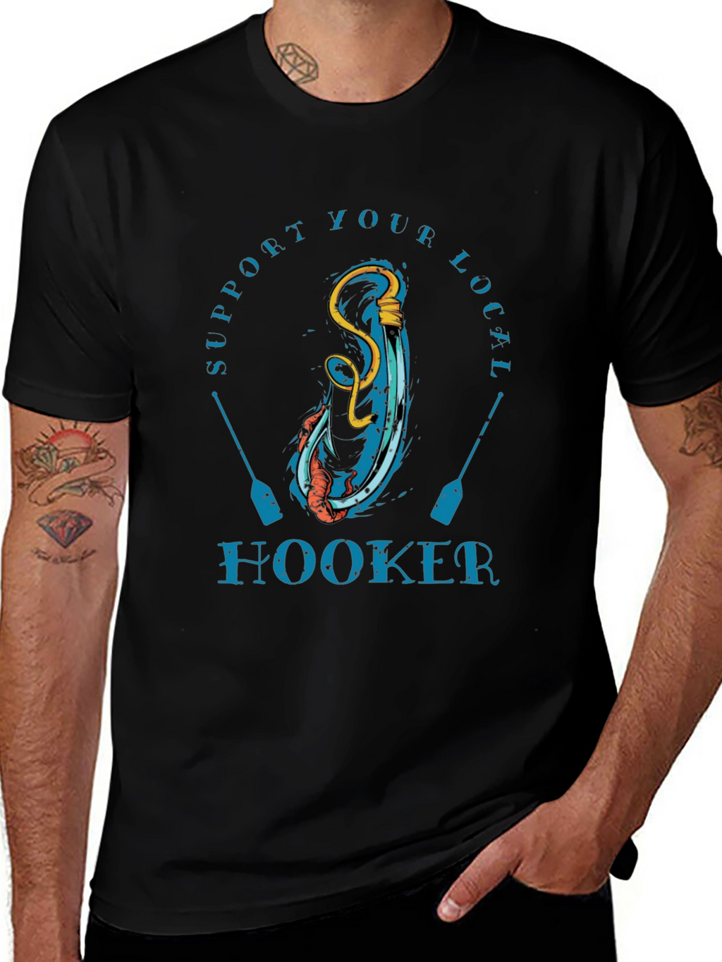 Support Your Local Hooker T-Shirt