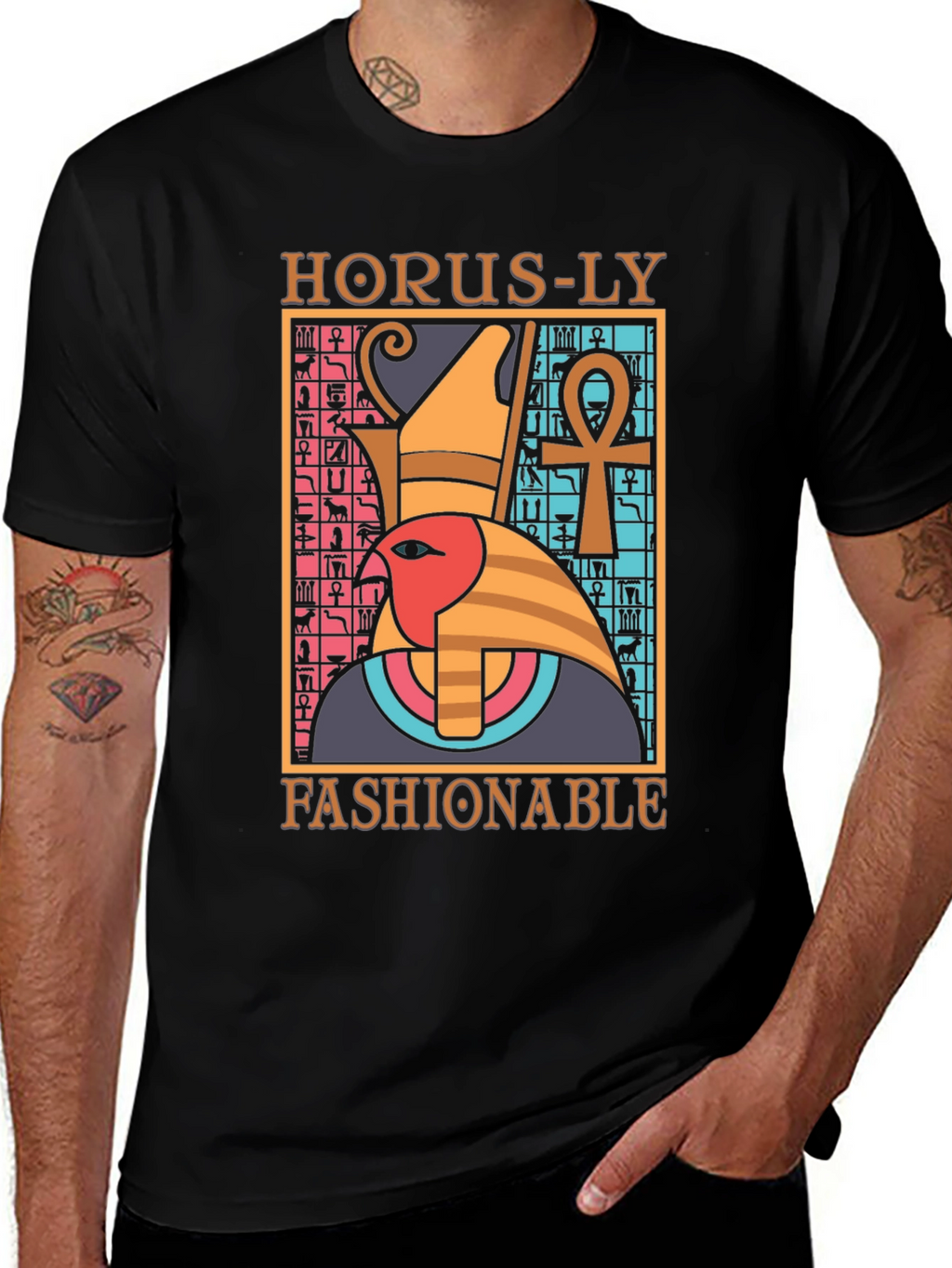Horus-Ly Fashionable Graphic Tee