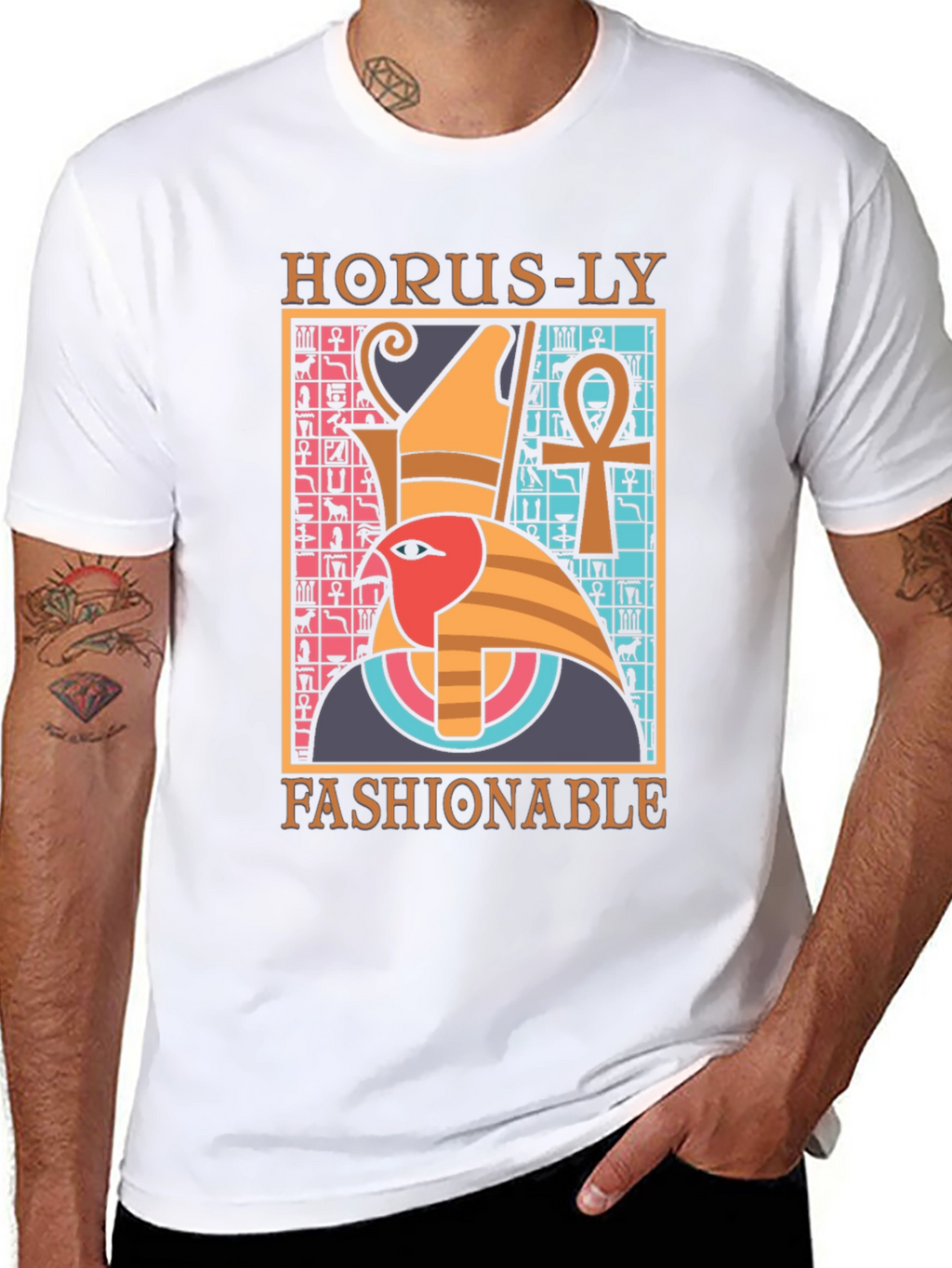 Horus-Ly Fashionable Graphic Tee