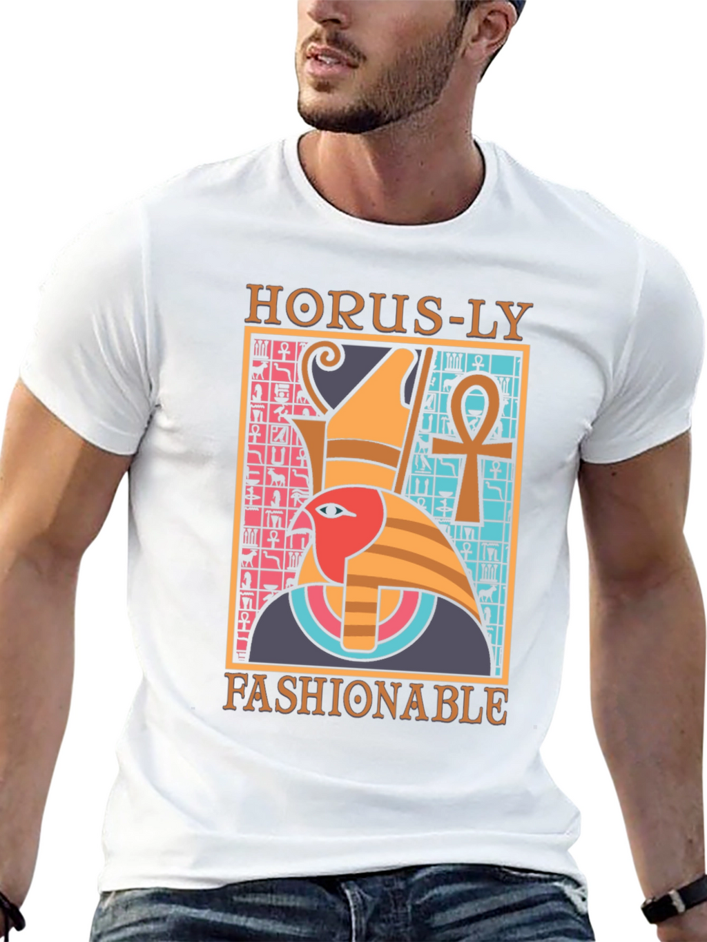 Horus-Ly Fashionable Graphic Tee