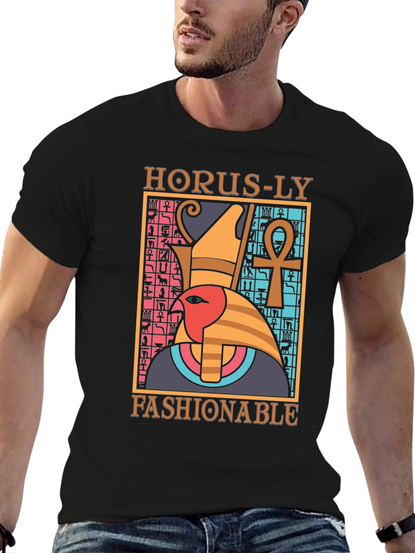 Horus-Ly Fashionable Graphic Tee
