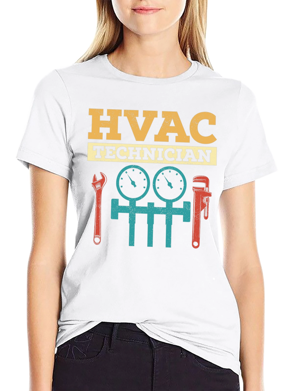 HVAC Technician Graphic T-Shirt