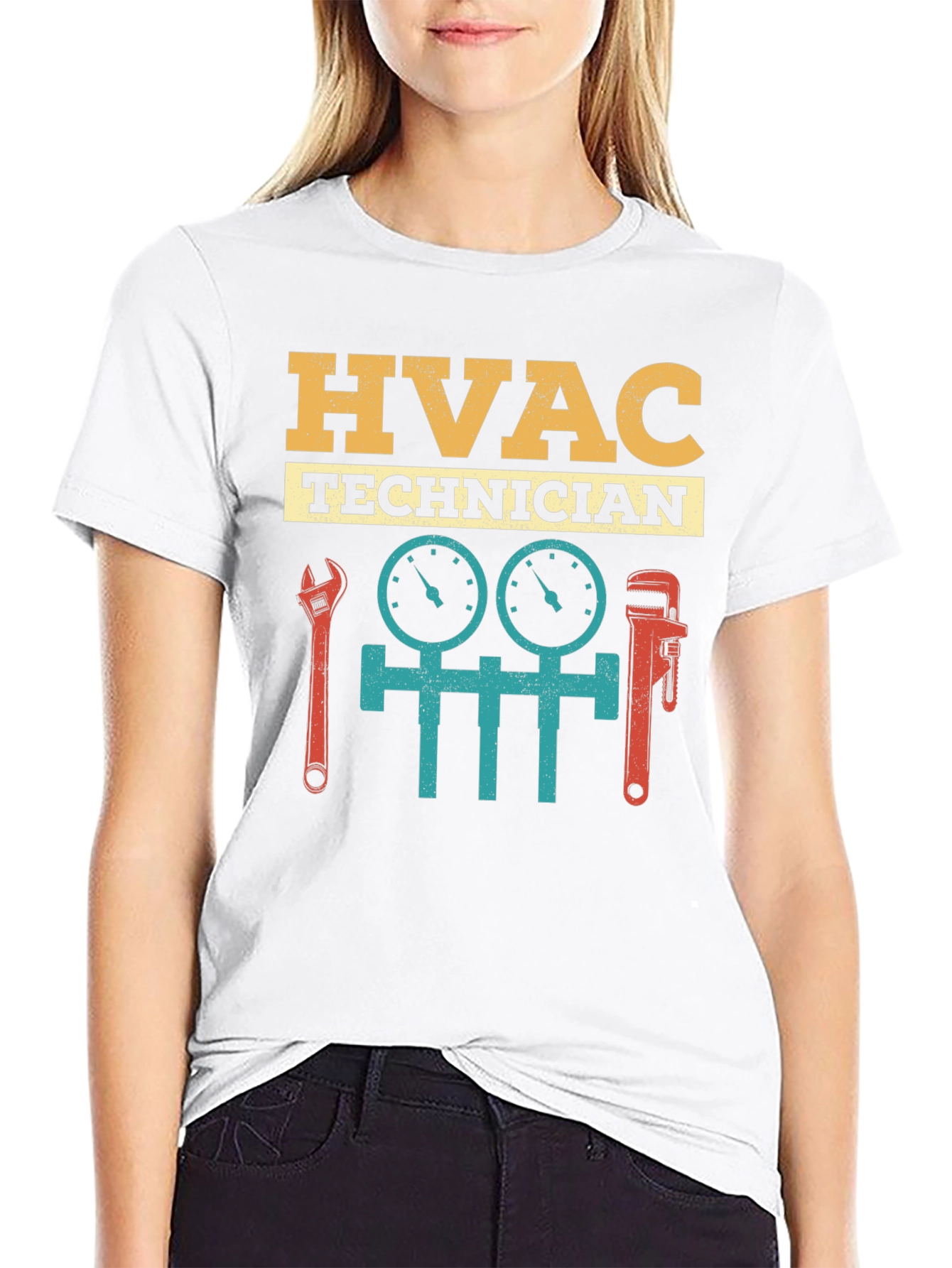 HVAC Technician Graphic T-Shirt