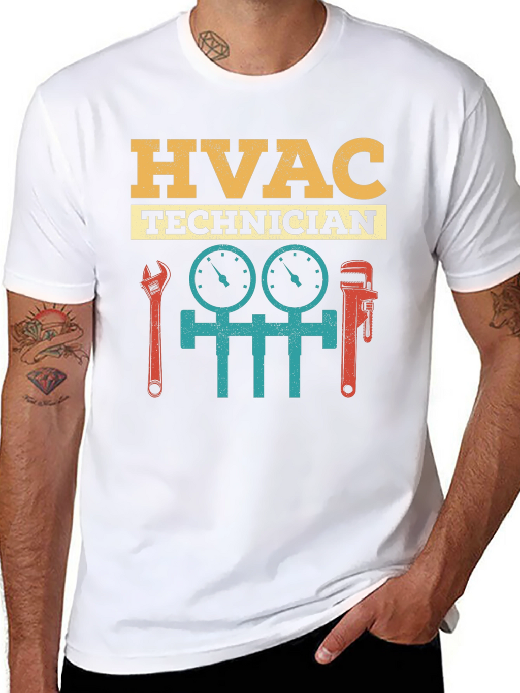 HVAC Technician Graphic T-Shirt