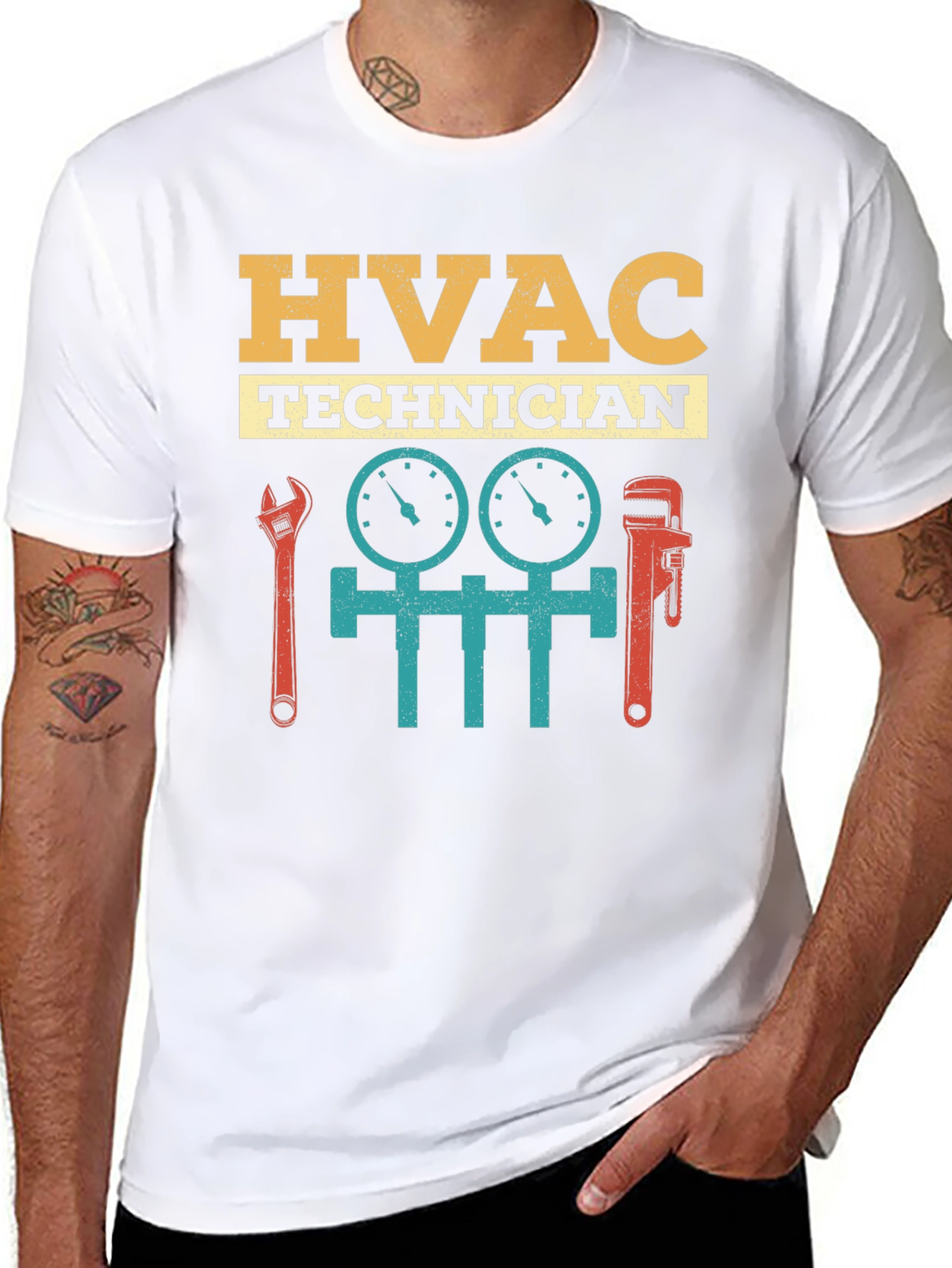 HVAC Technician Graphic T-Shirt