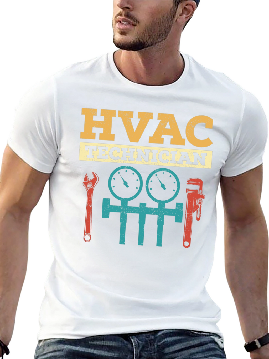 HVAC Technician Graphic T-Shirt
