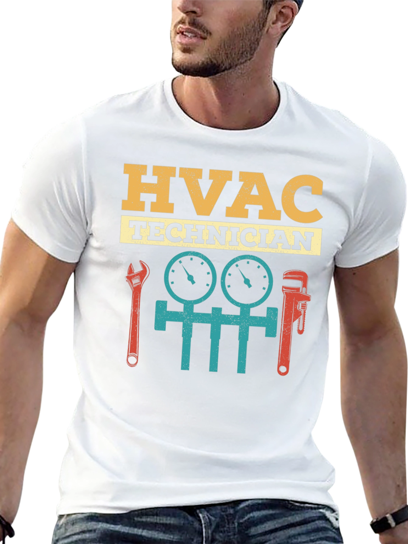 HVAC Technician Graphic T-Shirt