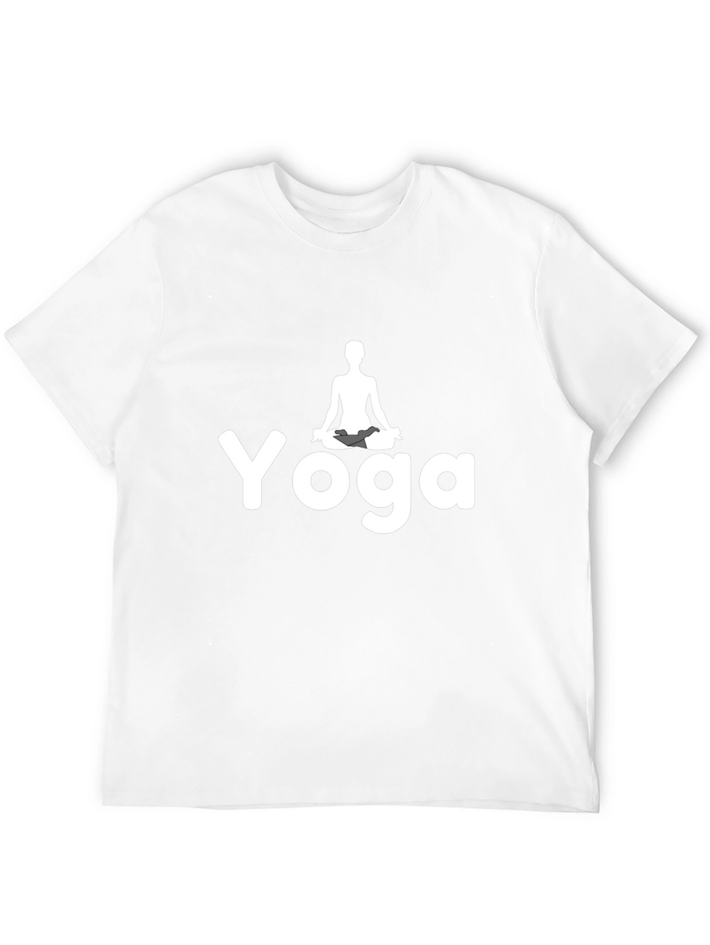 Yoga Graphic Black T-Shirt