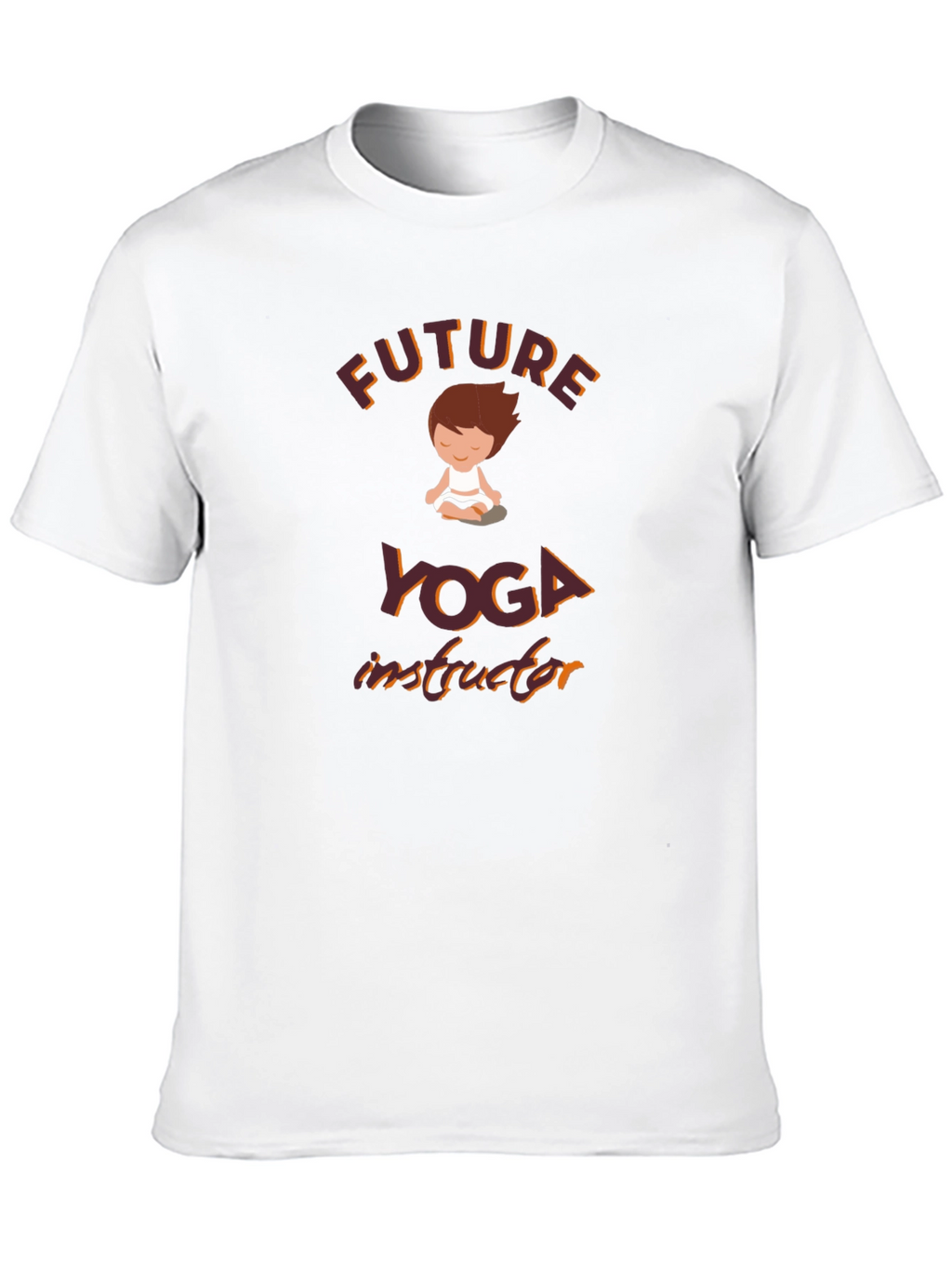 Future Yoga Instructor Black T-Shirt
