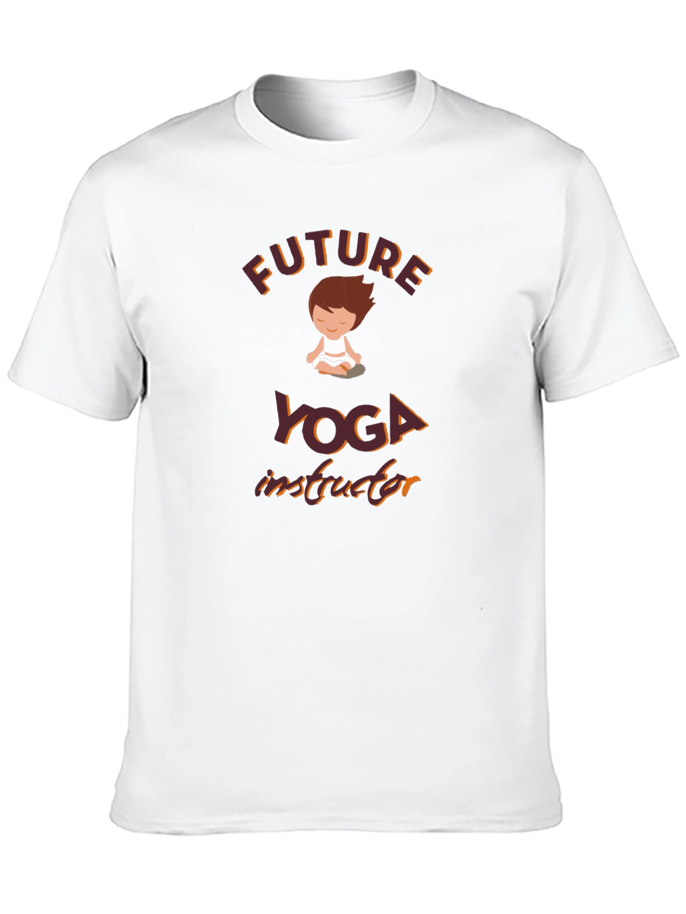Future Yoga Instructor Black T-Shirt