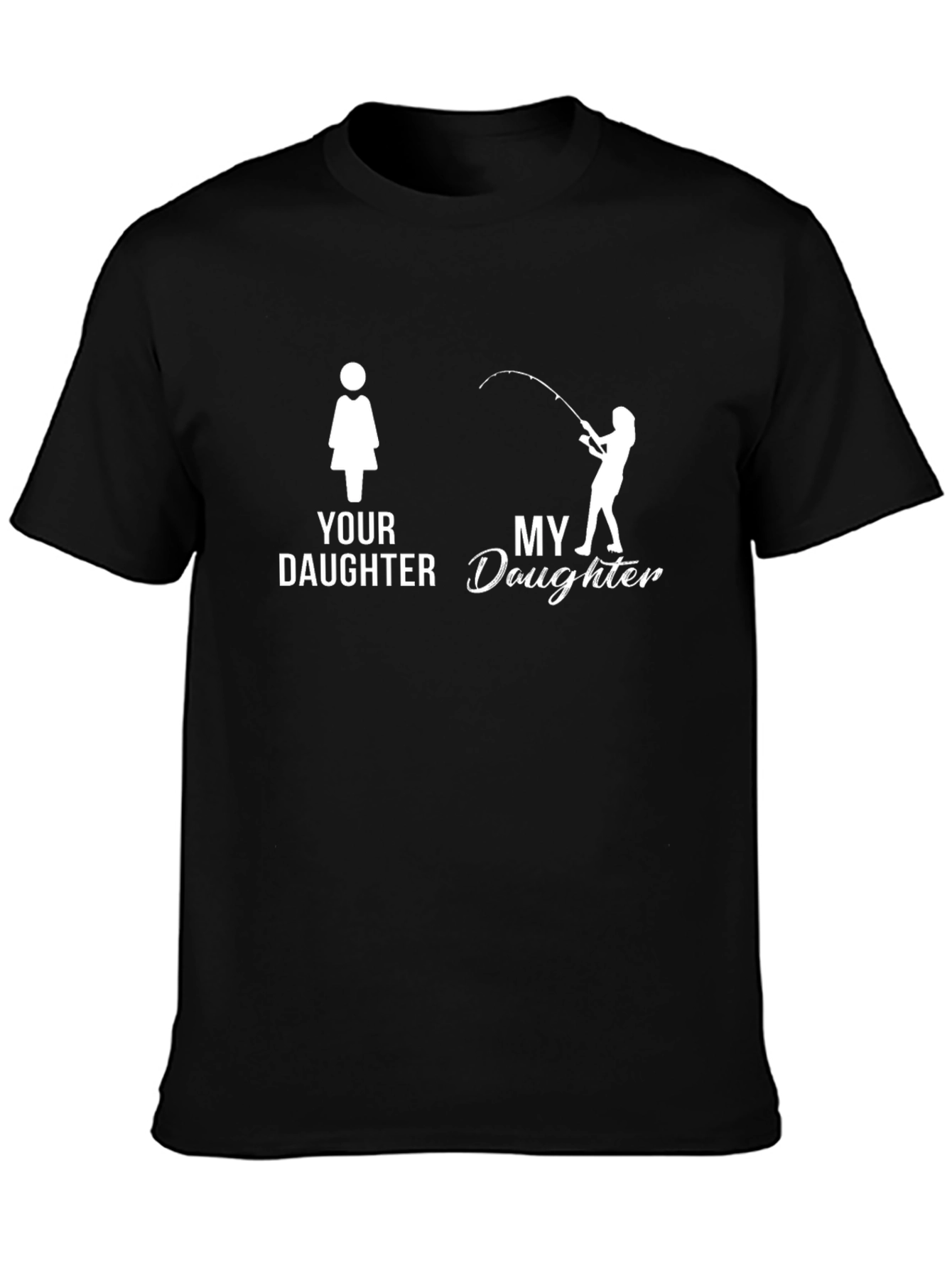 Fishing Daughter T-Shirt - Fathers Day Gift