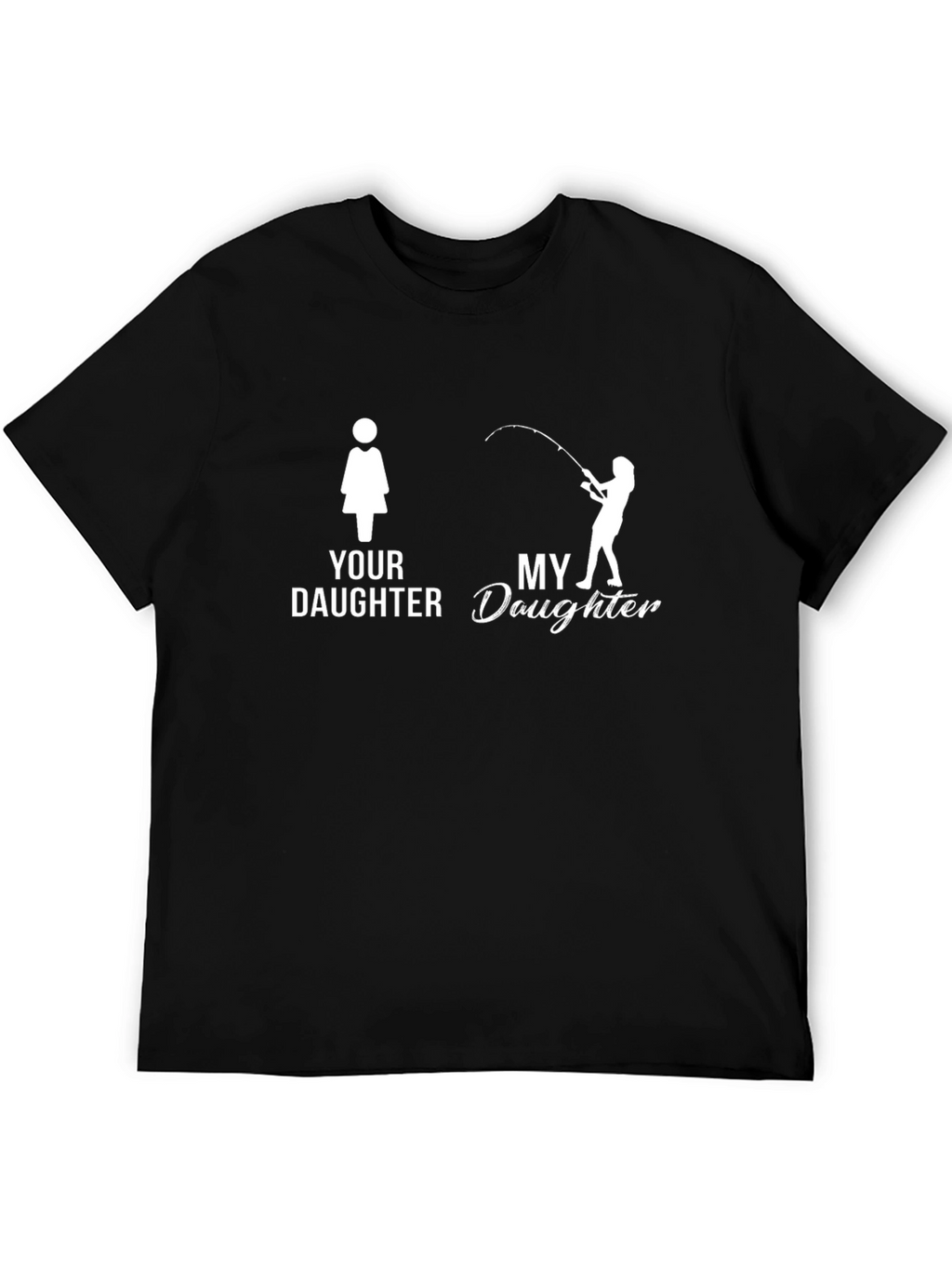 Fishing Daughter T-Shirt - Fathers Day Gift