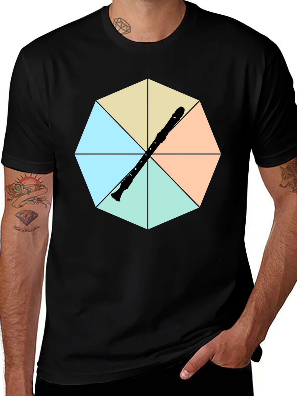 Recorders Hexagon T-Shirt