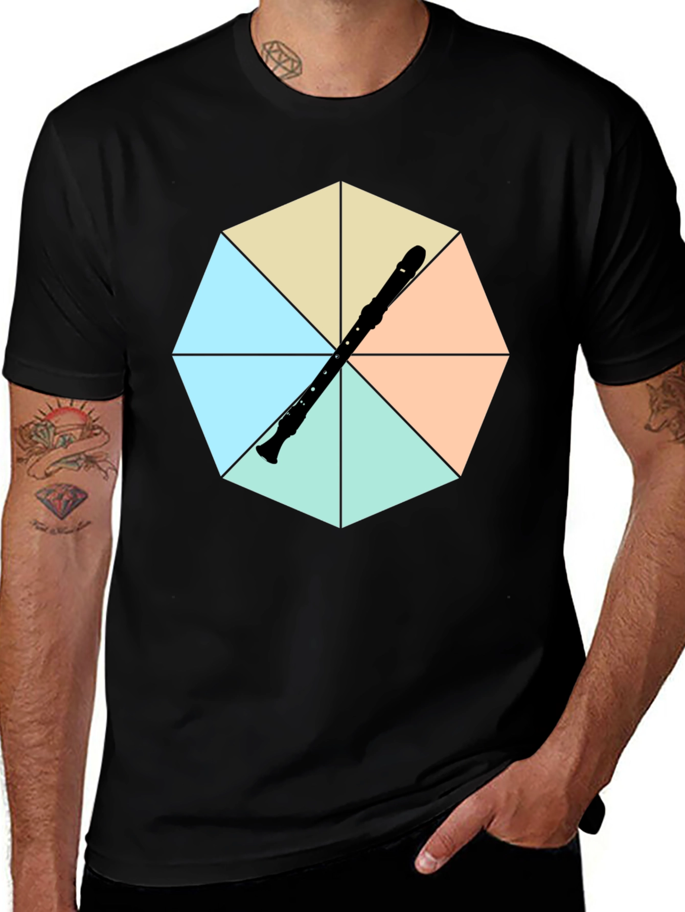 Recorders Hexagon T-Shirt