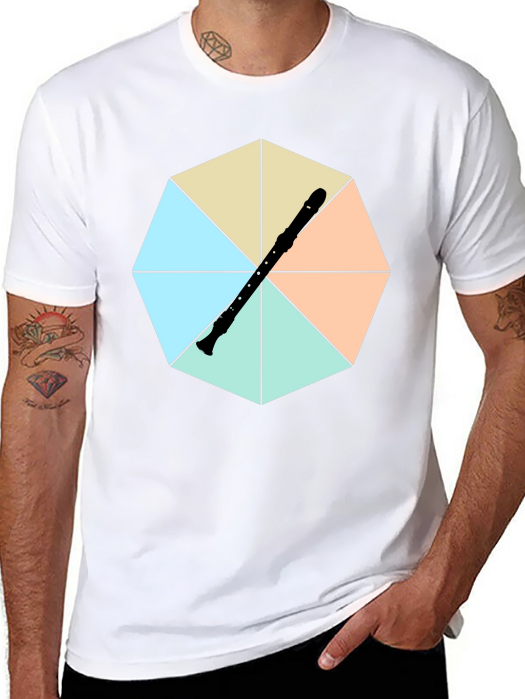 Recorders Hexagon T-Shirt