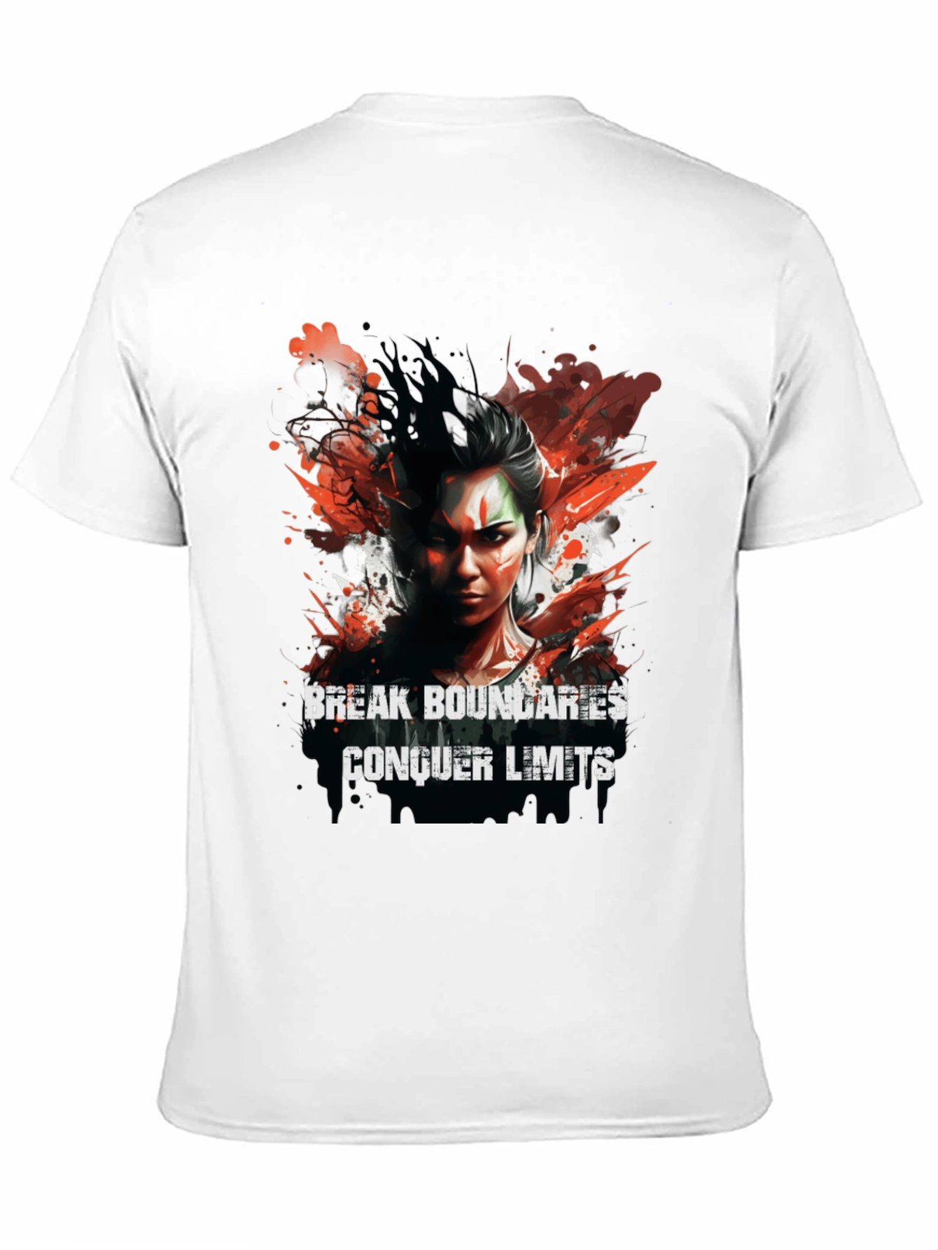 Break Boundaries Conquer Limits Graphic Tee