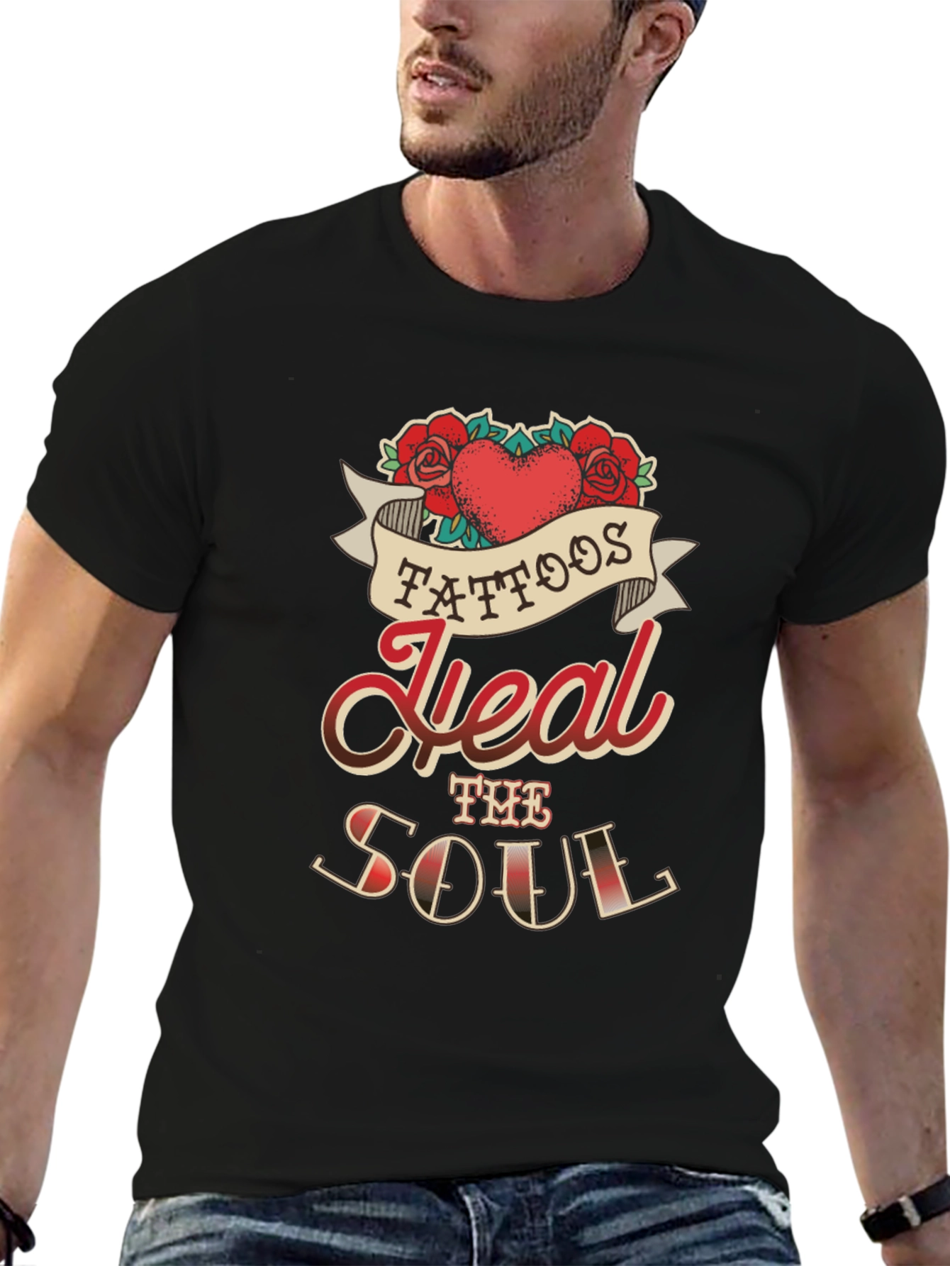 Tattoos Heal The Soul Graphic Tee