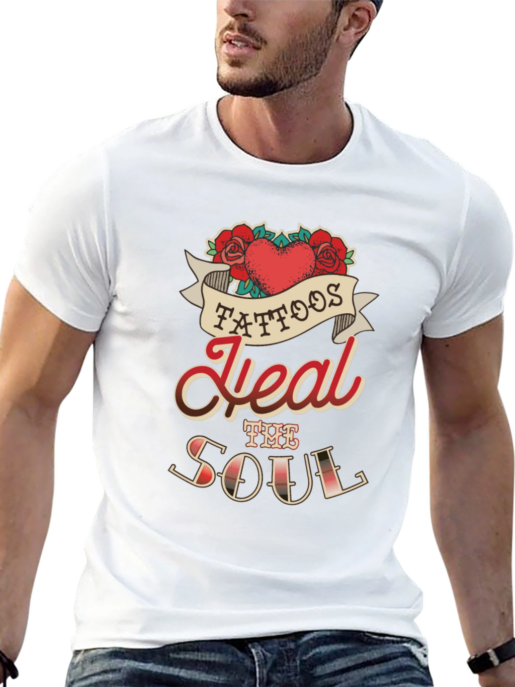 Tattoos Heal The Soul Graphic Tee