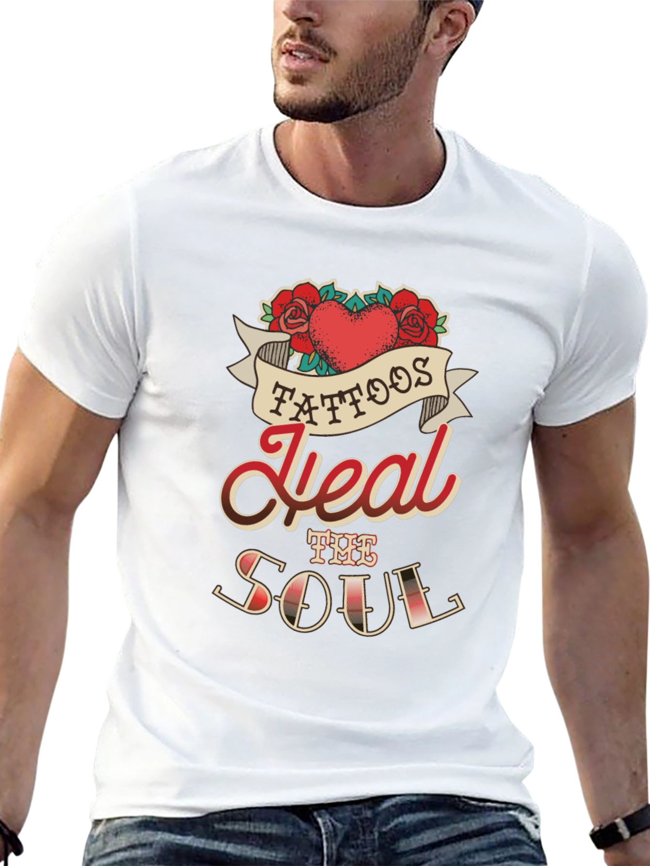 Tattoos Heal The Soul Graphic Tee