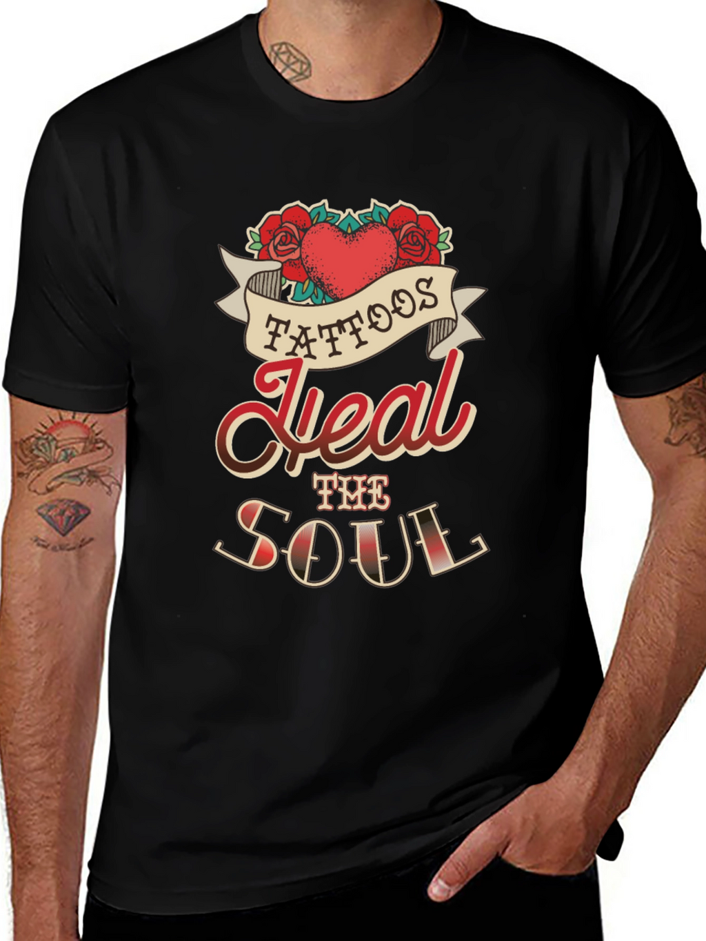 Tattoos Heal The Soul Graphic Tee