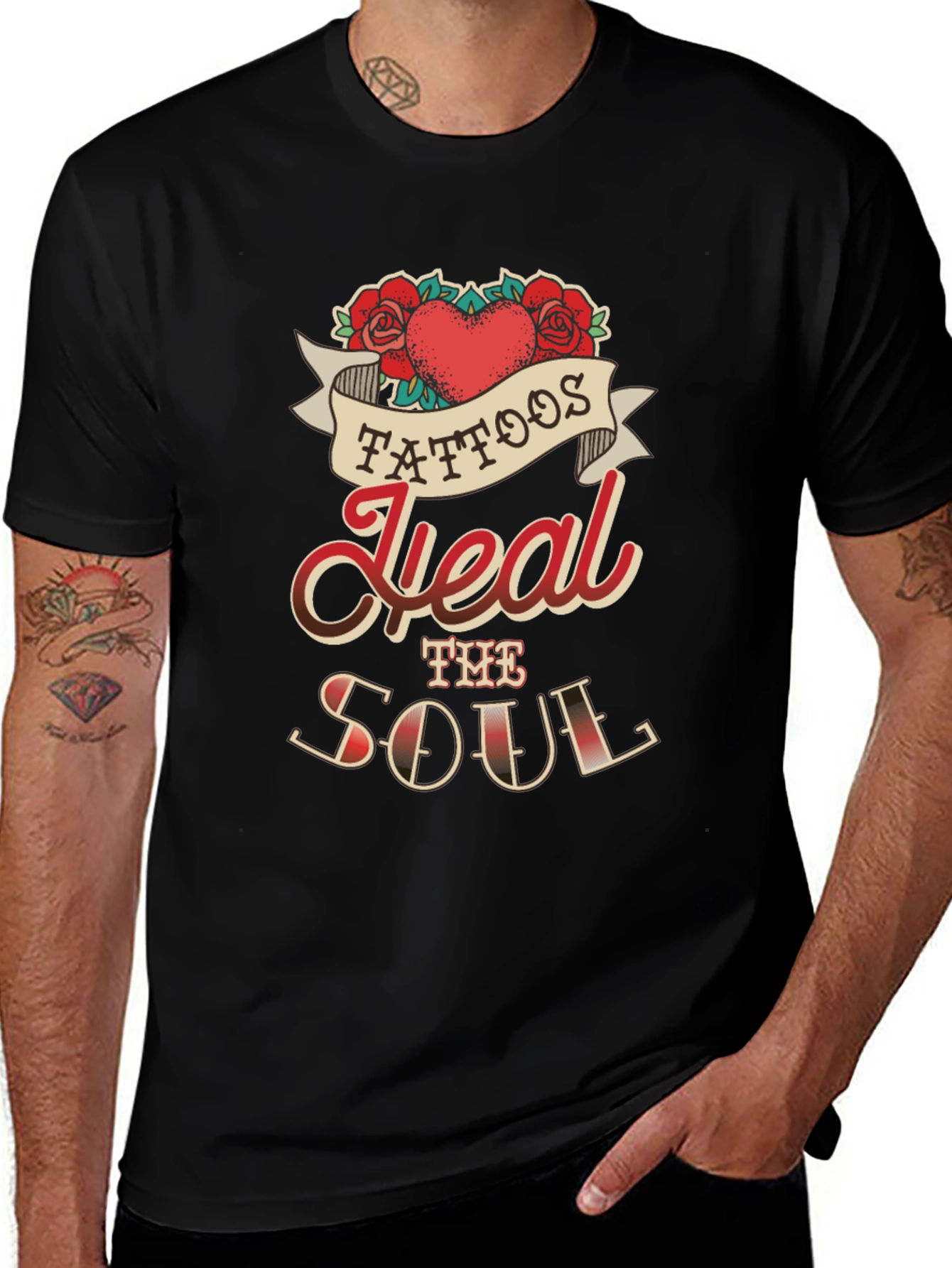 Tattoos Heal The Soul Graphic Tee