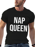 Nap Queen Black Graphic Tee