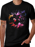 Abstract Drum Set Graphic Tee