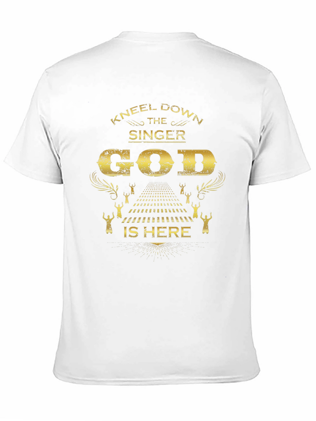 Kneel Down God Is Here Graphic T-Shirt