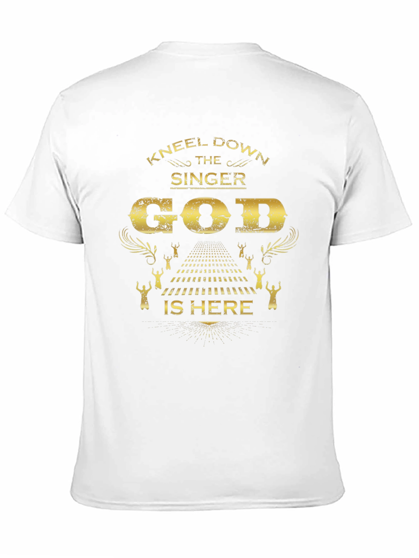 Kneel Down God Is Here Graphic T-Shirt