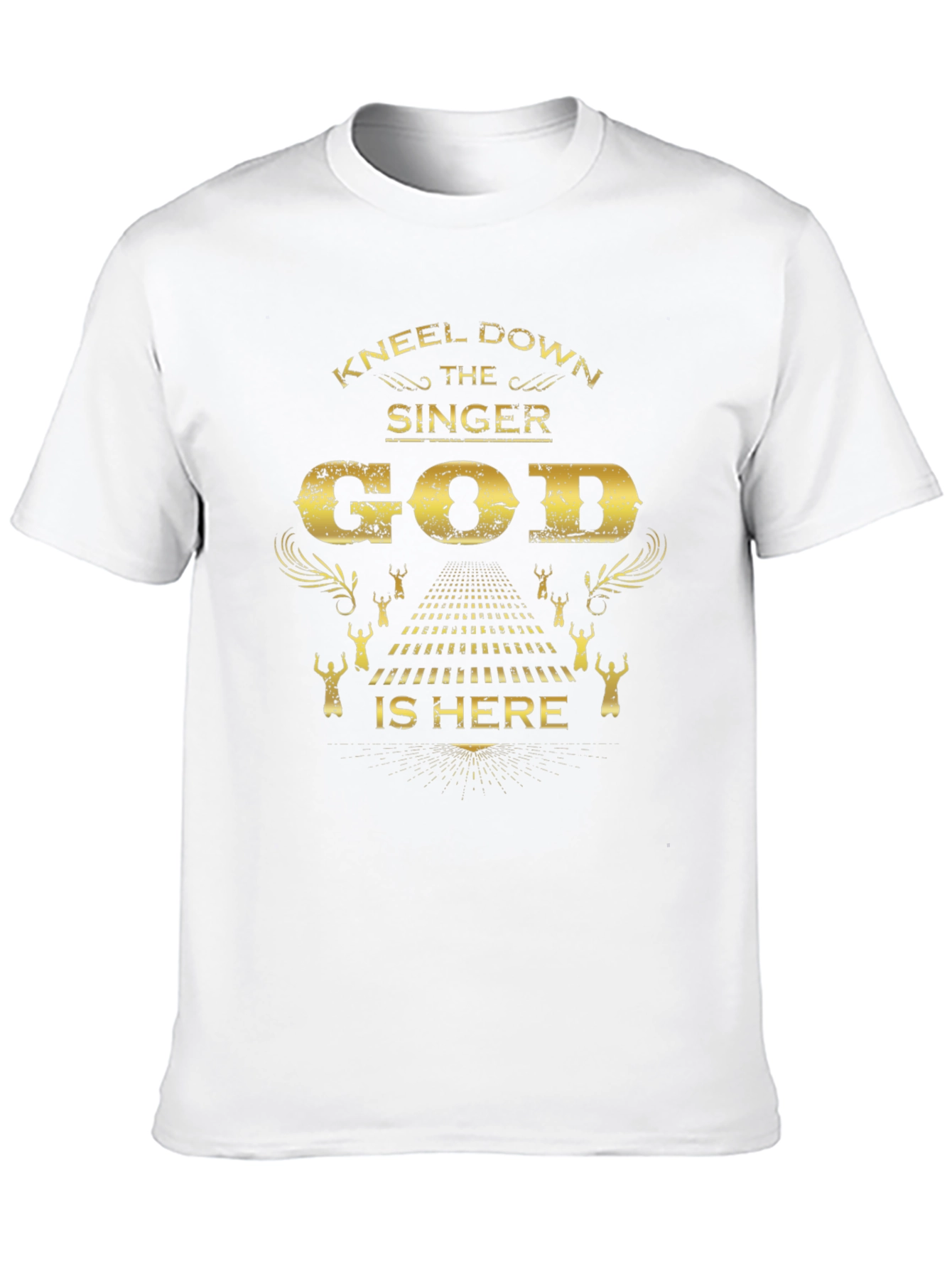 Kneel Down God Is Here Graphic T-Shirt
