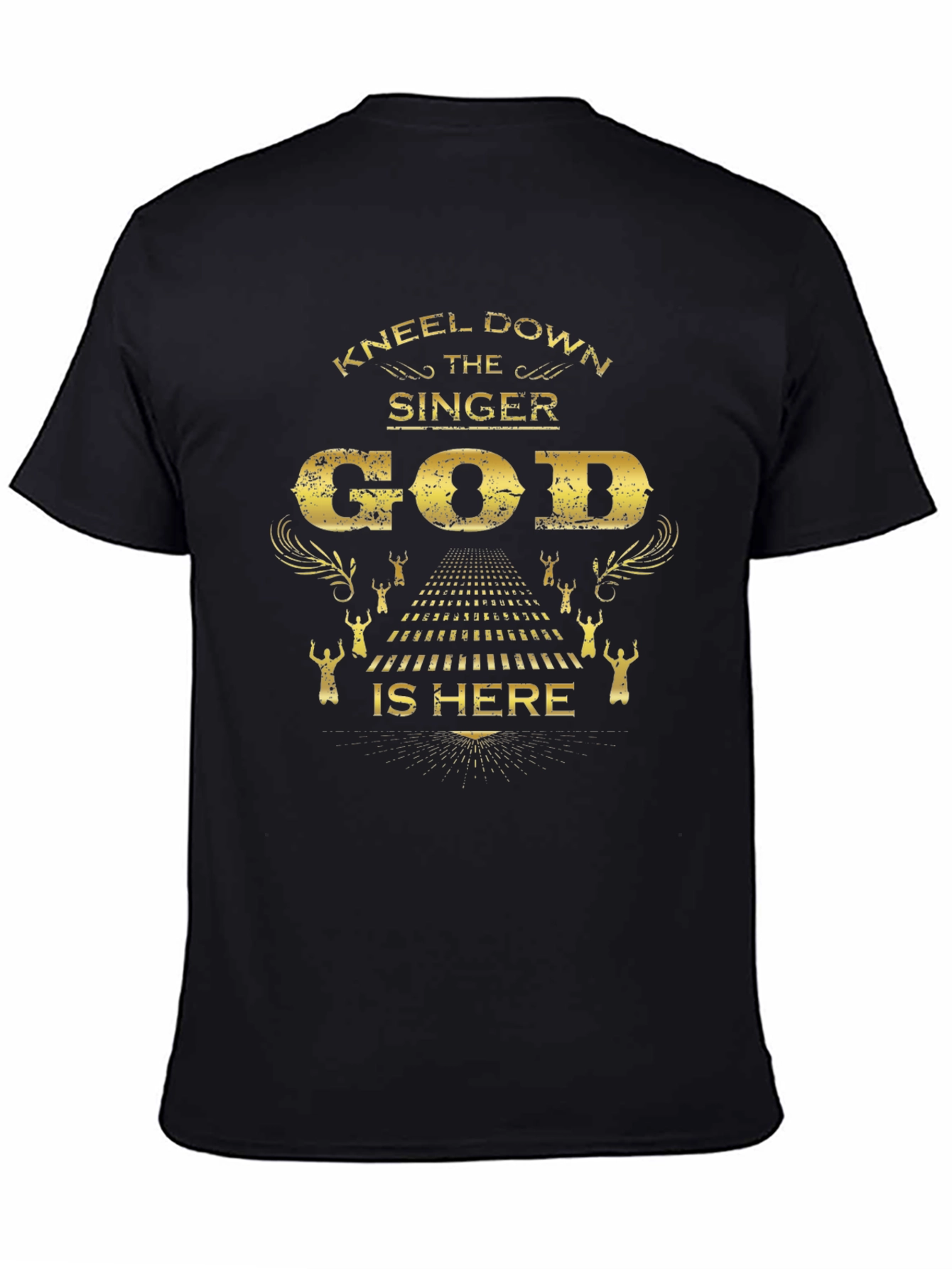 Kneel Down God Is Here Graphic T-Shirt