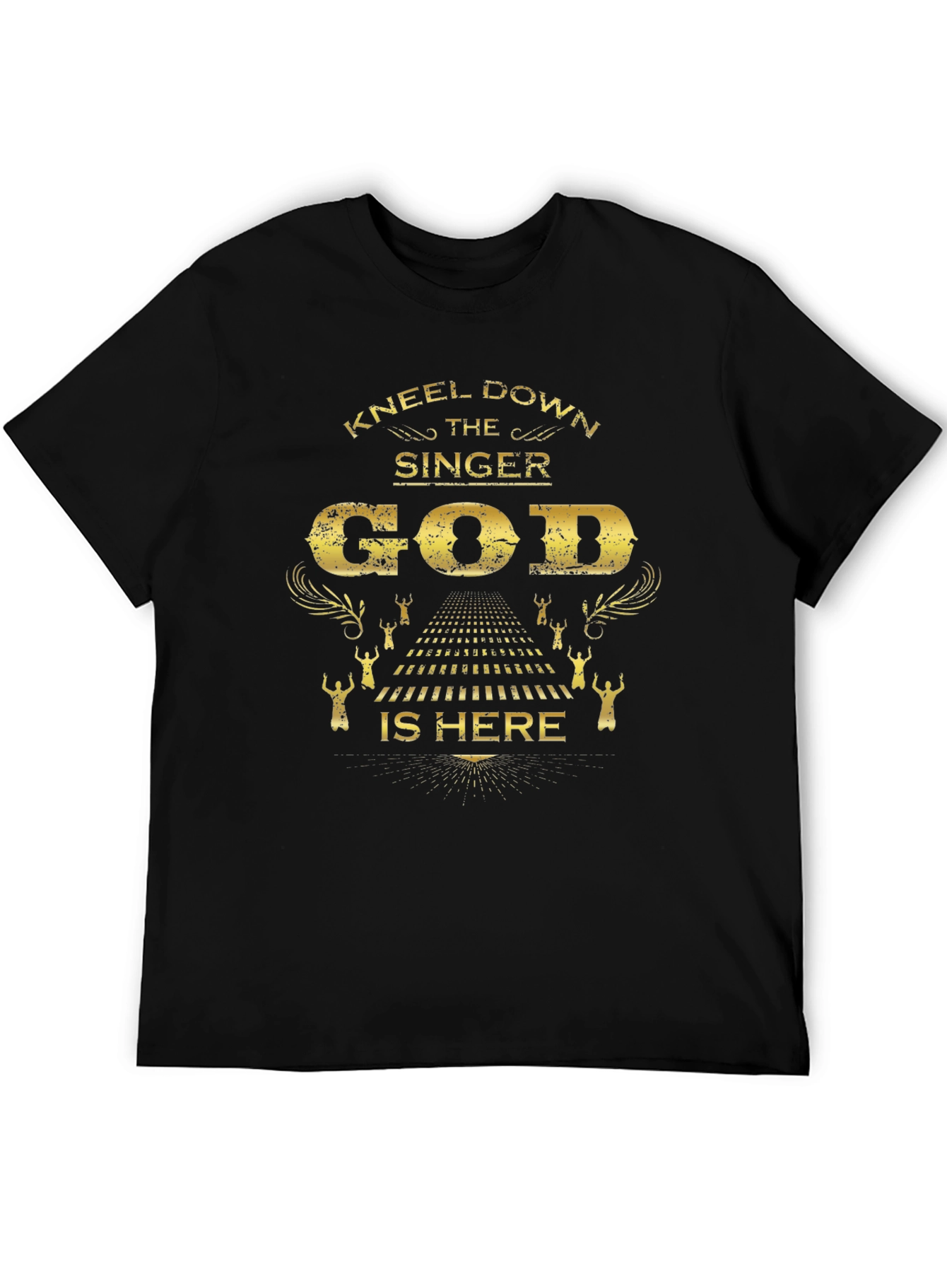Kneel Down God Is Here Graphic T-Shirt