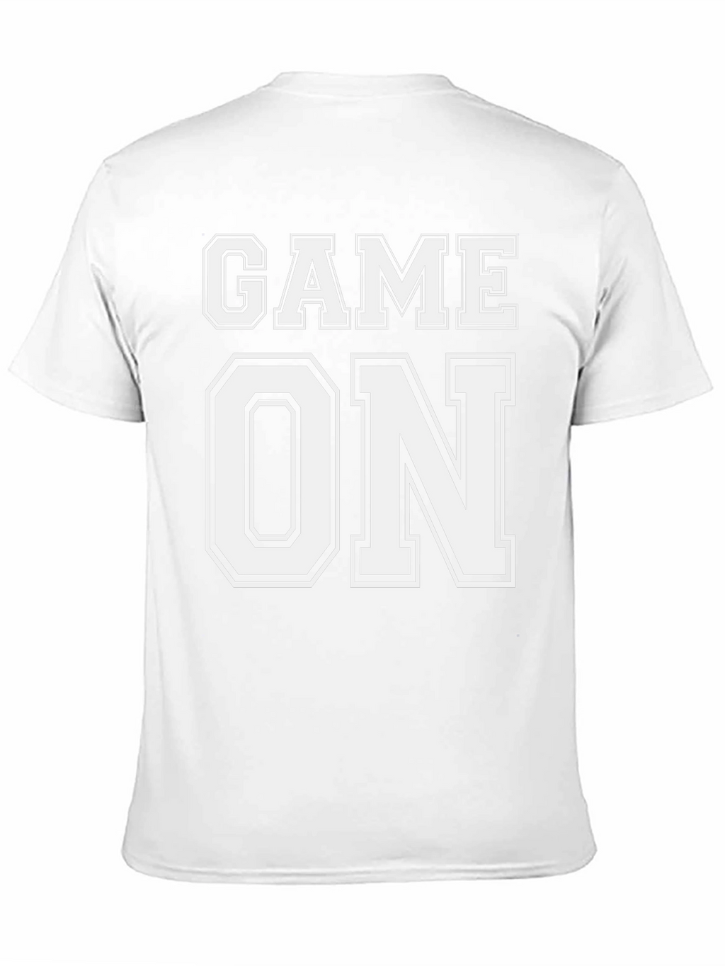 Game On T-Shirt - Black Cotton Tee