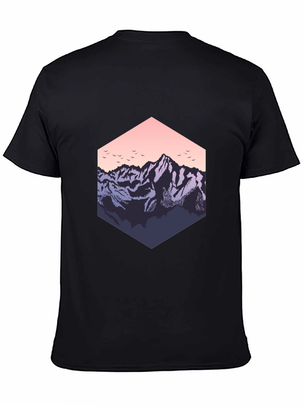 Mountain Hex T-Shirt - Nature Inspired Graphic Tee