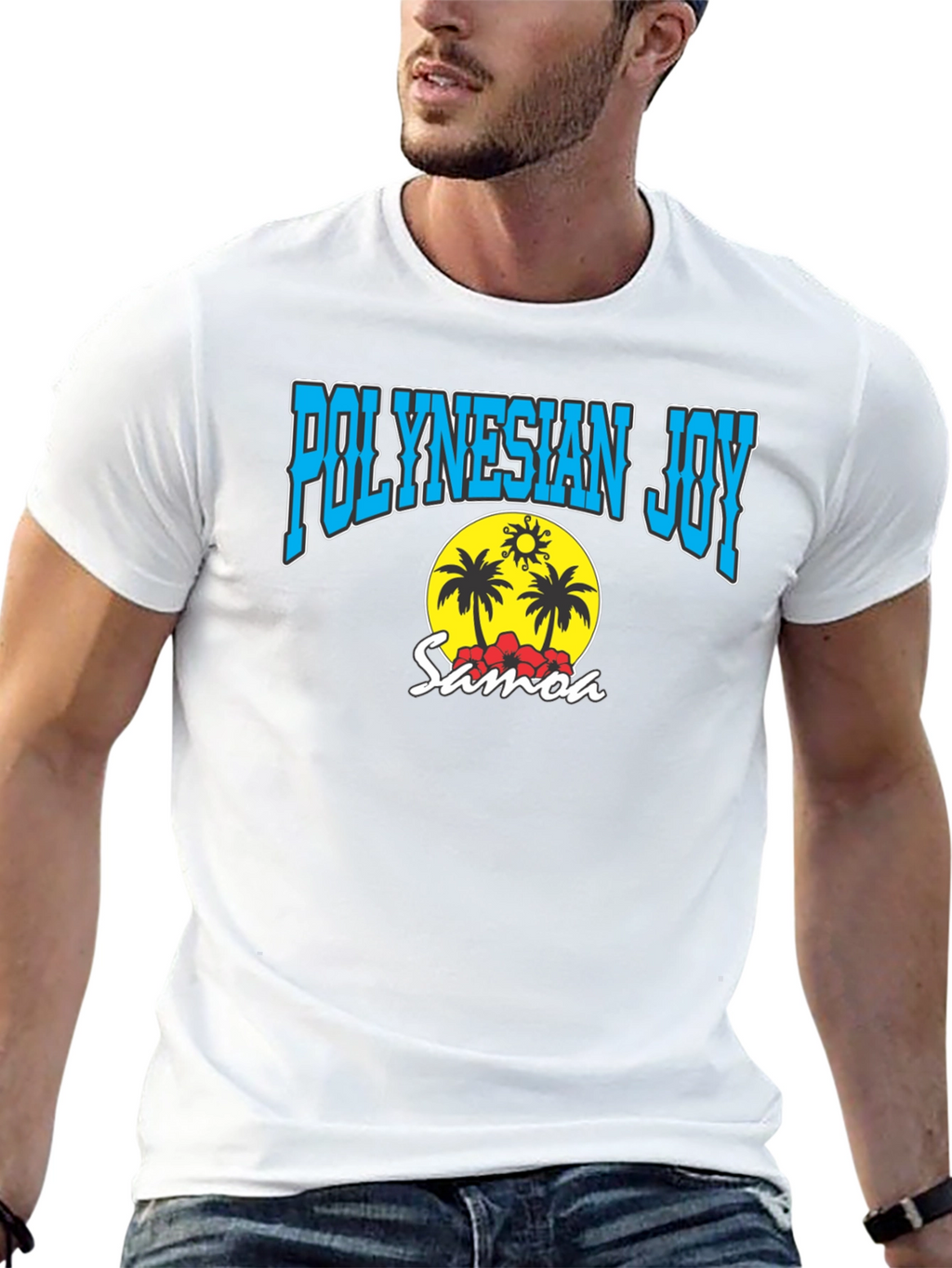 Polynesian Joy Samoa Graphic T-Shirt