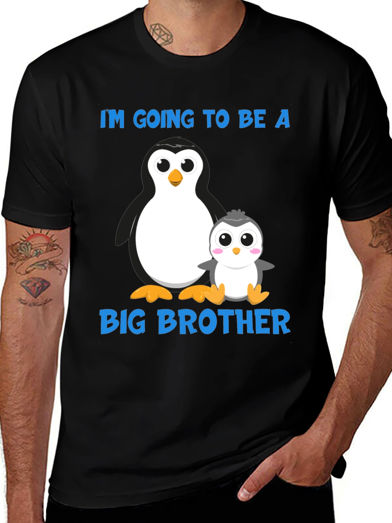 Im Going to Be a Big Brother T-Shirt Penguin