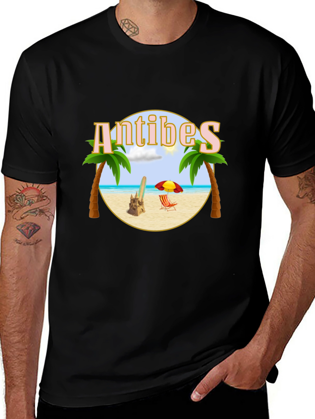Antibes Beach T-Shirt