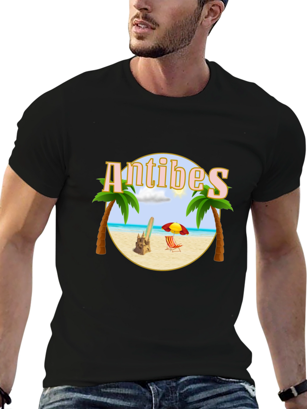 Antibes Beach T-Shirt