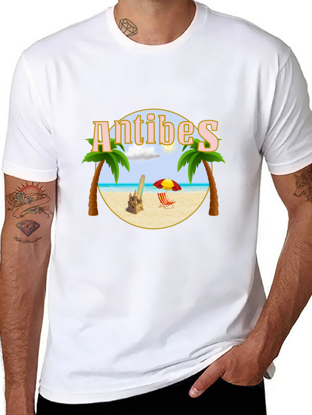 Antibes Beach T-Shirt