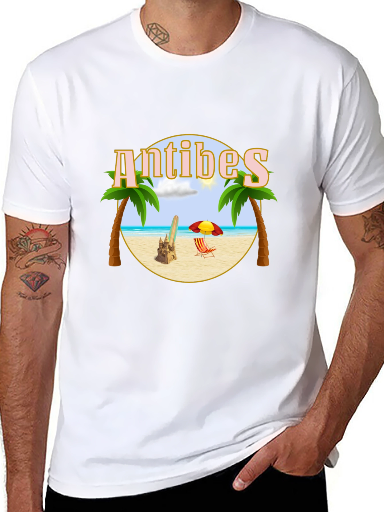Antibes Beach T-Shirt
