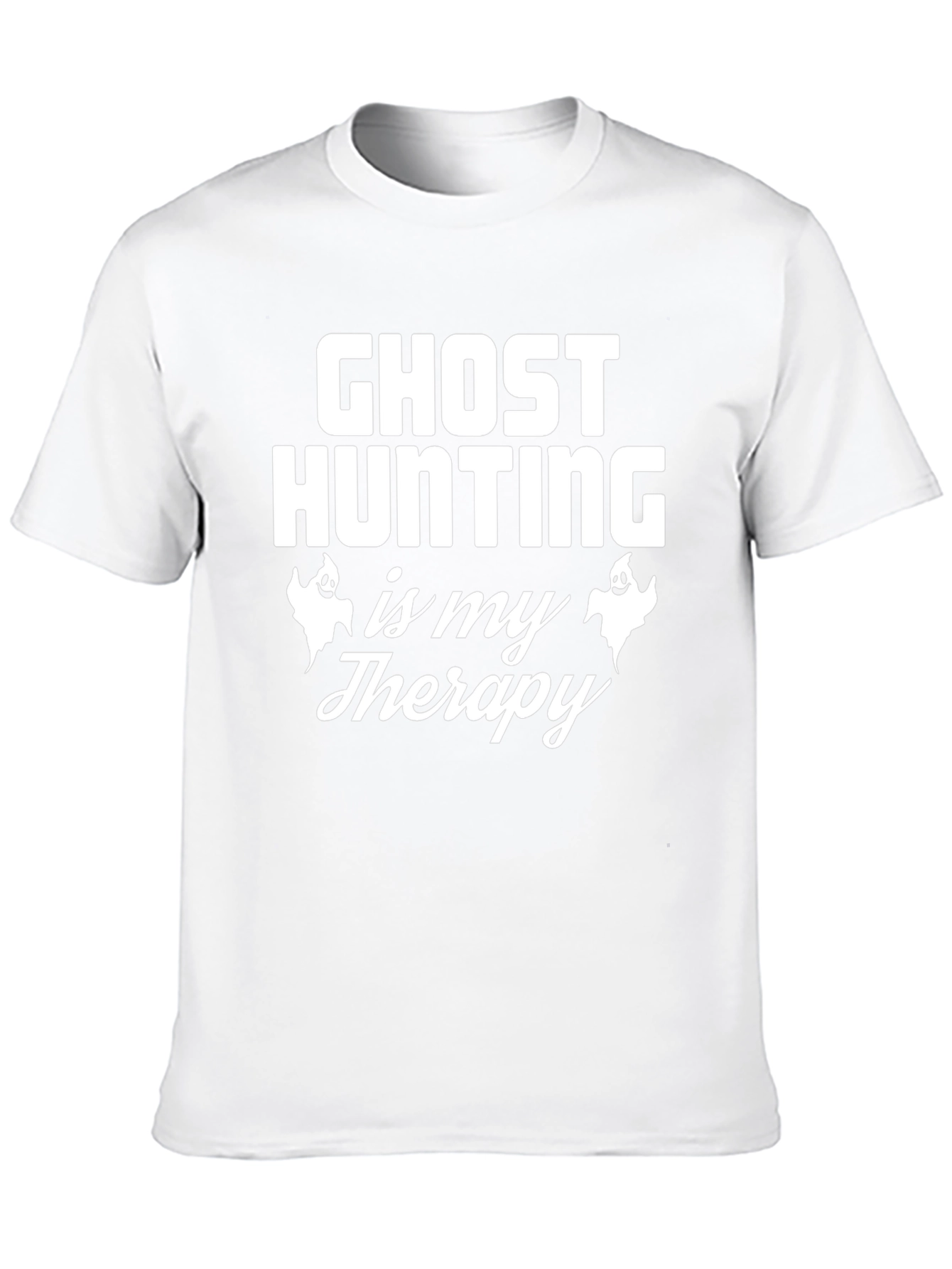 Ghost Hunting Therapy T-Shirt - Spooky Season Apparel