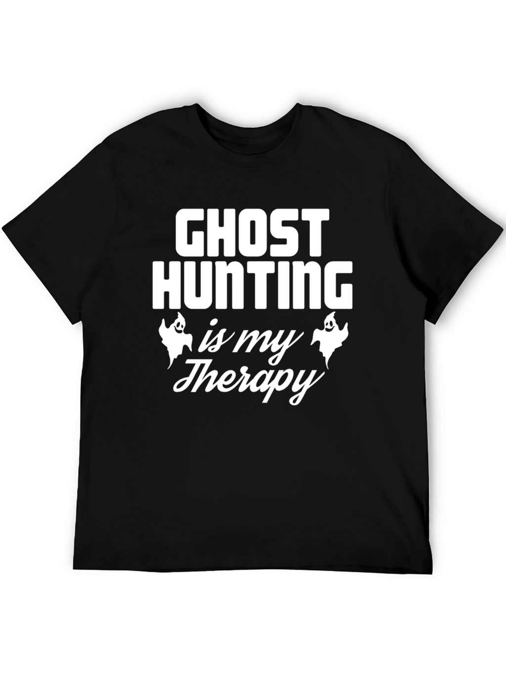Ghost Hunting Therapy T-Shirt - Spooky Season Apparel