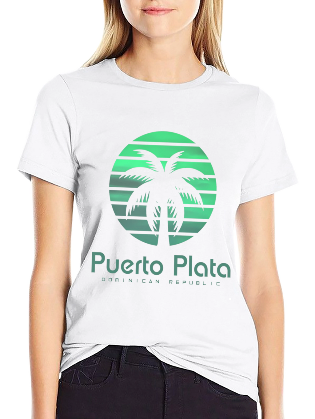 Puerto Plata Dominican Republic Palm T-Shirt