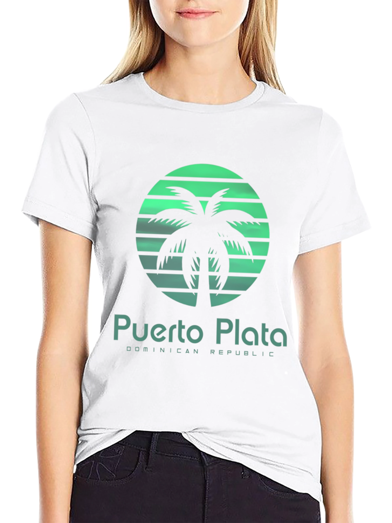 Puerto Plata Dominican Republic Palm T-Shirt