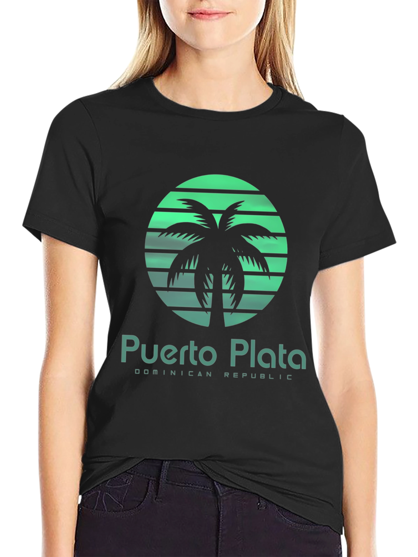 Puerto Plata Dominican Republic Palm T-Shirt