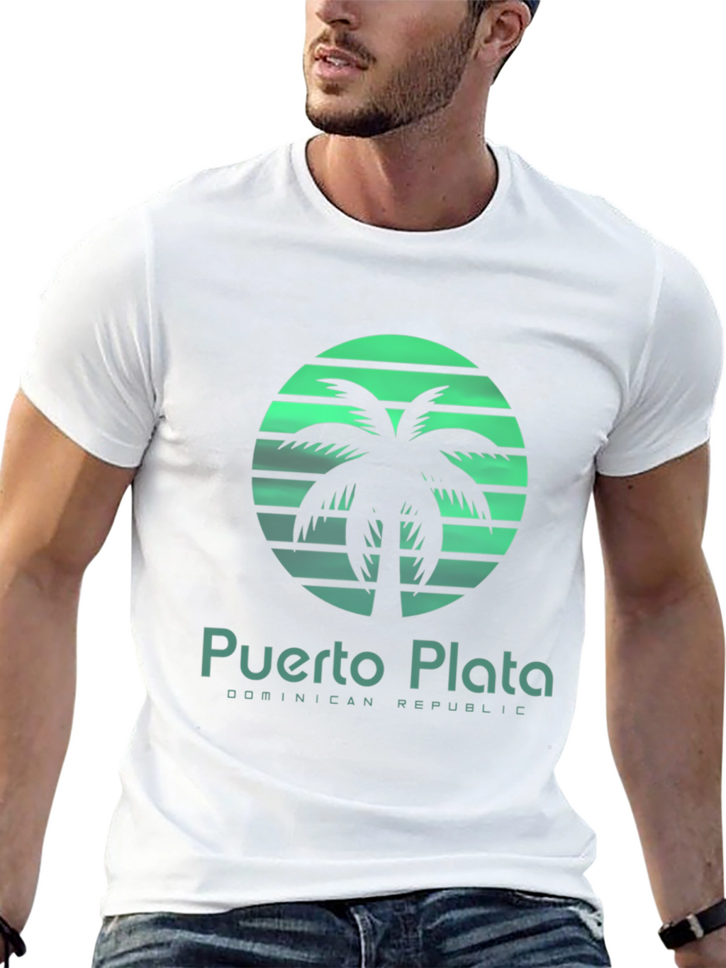 Puerto Plata Dominican Republic Palm T-Shirt